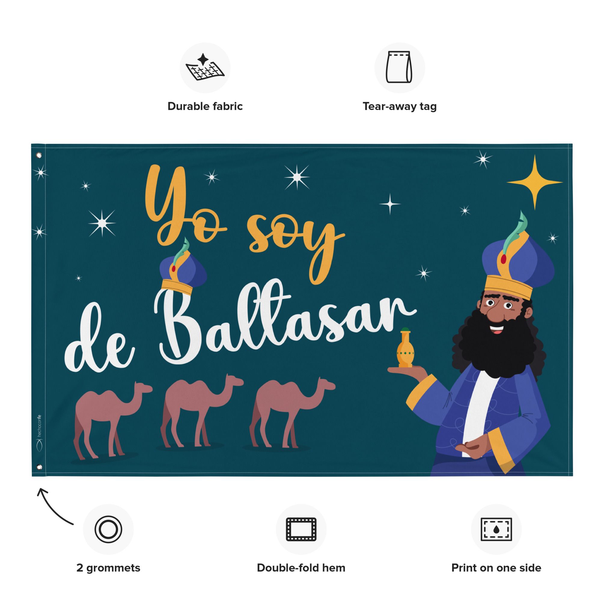 Bandera Yo soy de Baltasar - hechoconfe.com - Imagen 4