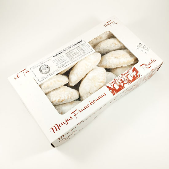 Empanadilla de almendra - Monasterio de la virgen del Patrocinio Ronda - Imagen 2